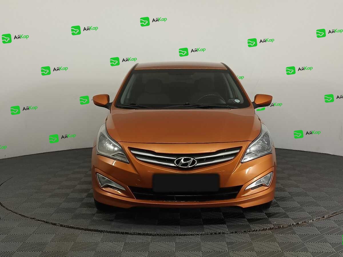 Hyundai Solaris с пробегом — 2016 год. Фото: #1