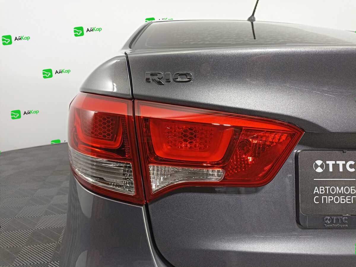 Kia Rio с пробегом — 2016 год. Фото: #8