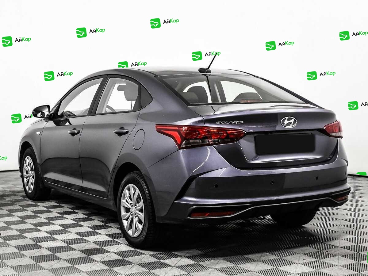 Hyundai Solaris с пробегом — 2021 год. Фото: #6