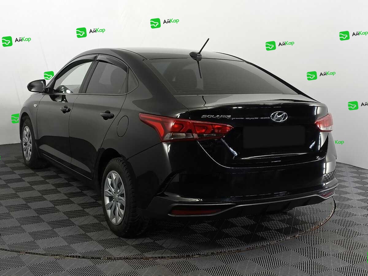 Hyundai Solaris с пробегом — 2021 год. Фото: #6