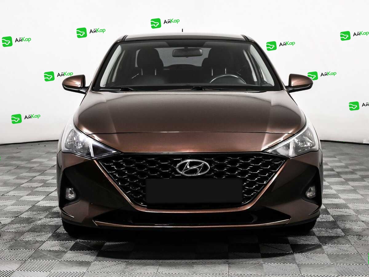 Hyundai Solaris с пробегом — 2021 год. Фото: #1