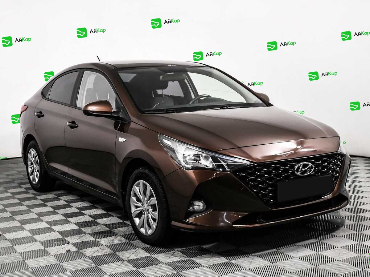 Hyundai Solaris с пробегом — 2021 год. Фото: #2