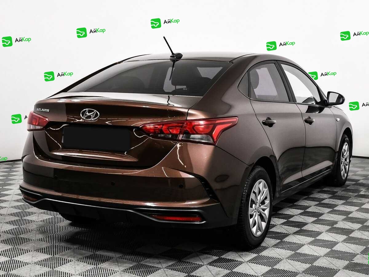 Hyundai Solaris с пробегом — 2021 год. Фото: #4