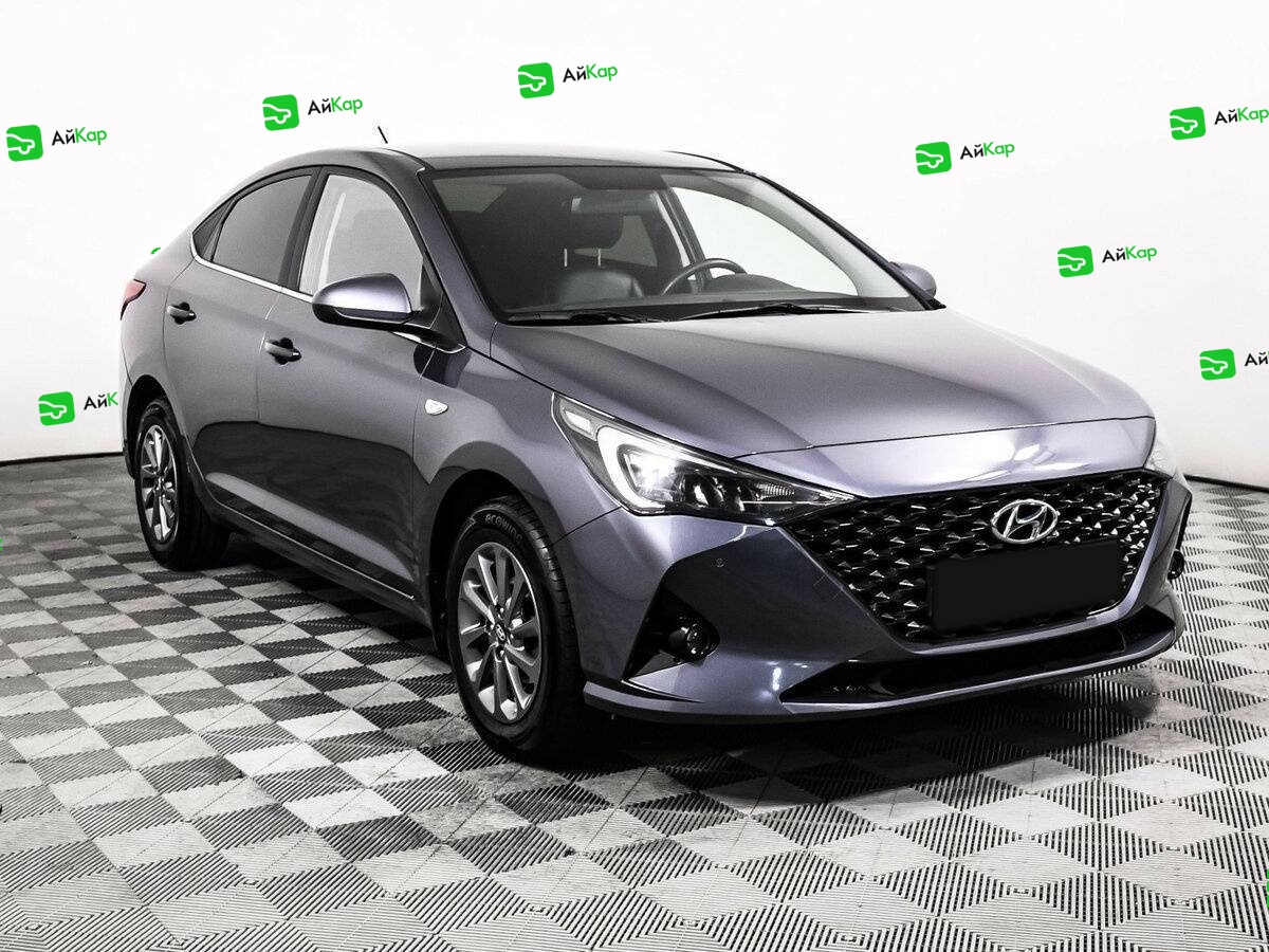 Hyundai Solaris с пробегом — 2021 год. Фото: #2