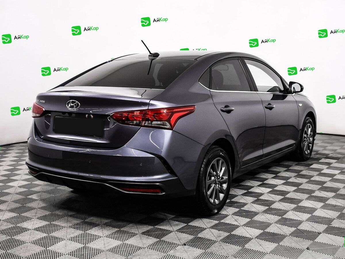 Hyundai Solaris с пробегом — 2021 год. Фото: #4