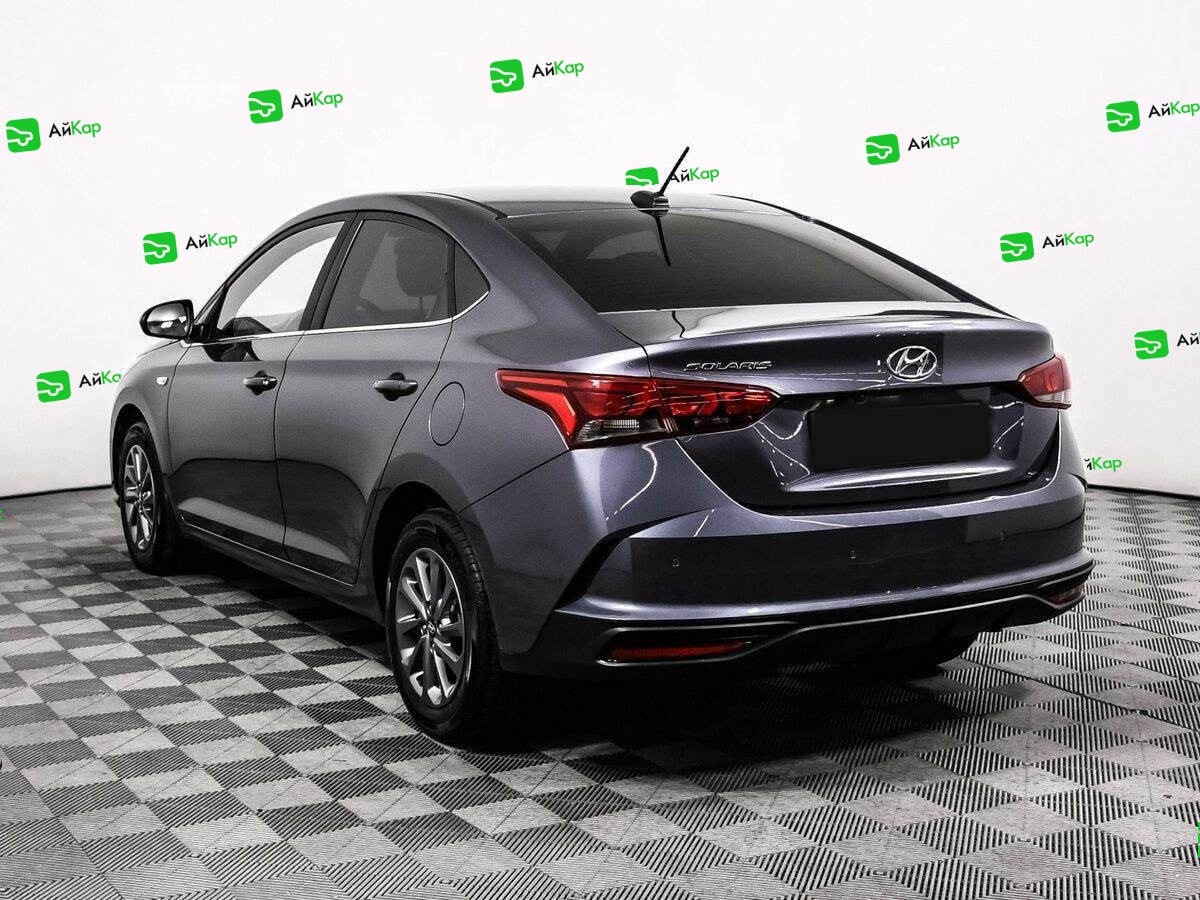 Hyundai Solaris с пробегом — 2021 год. Фото: #6