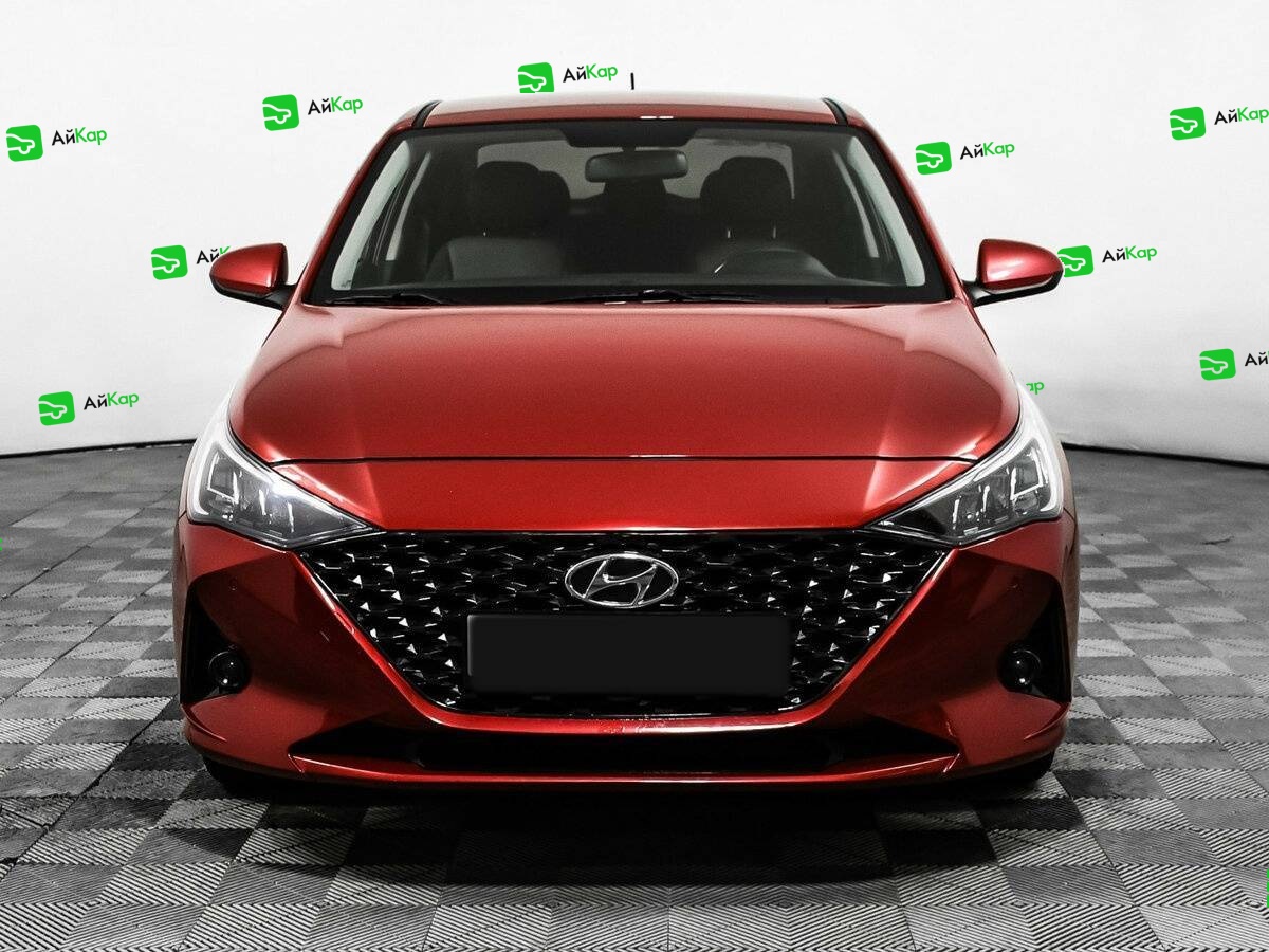 Hyundai Solaris с пробегом — 2021 год. Фото: #1