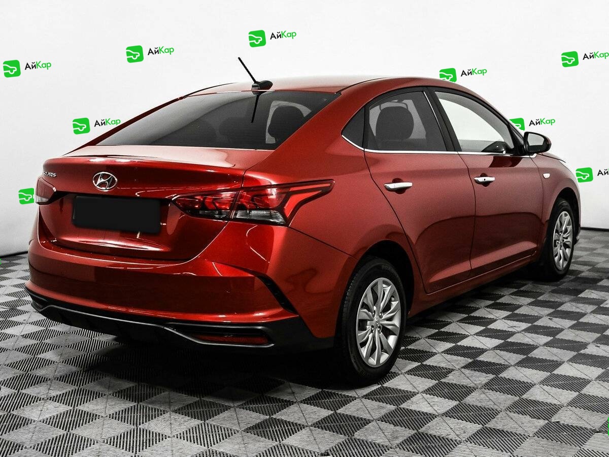 Hyundai Solaris с пробегом — 2021 год. Фото: #4