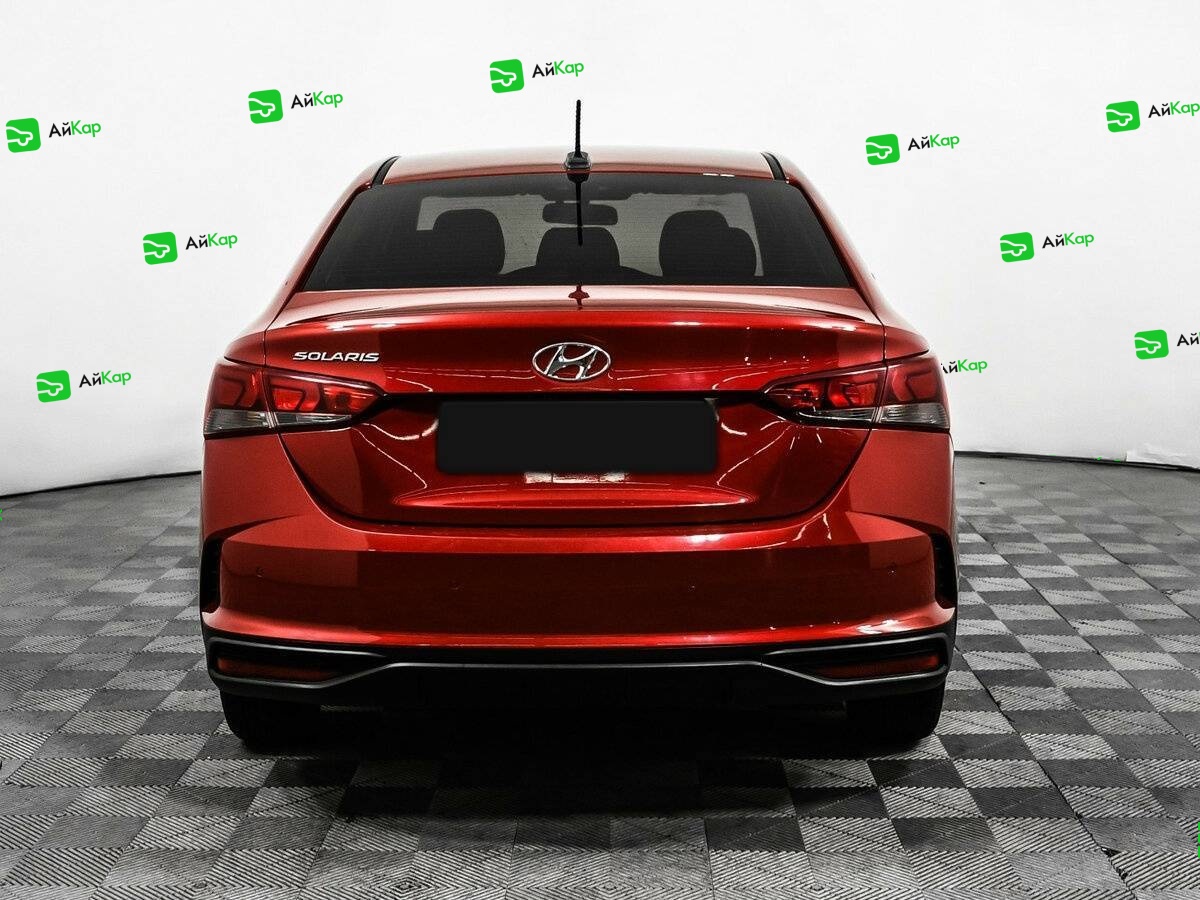 Hyundai Solaris с пробегом — 2021 год. Фото: #5