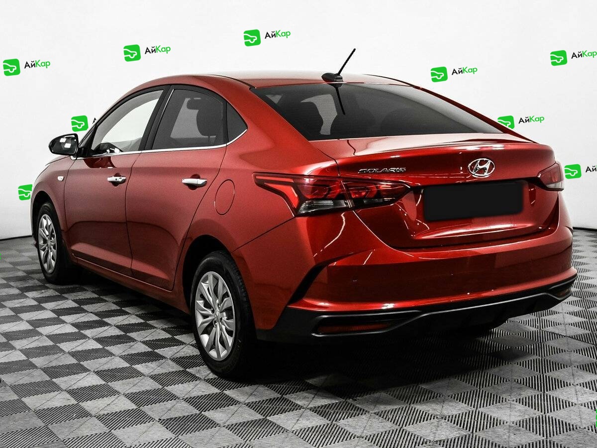 Hyundai Solaris с пробегом — 2021 год. Фото: #6