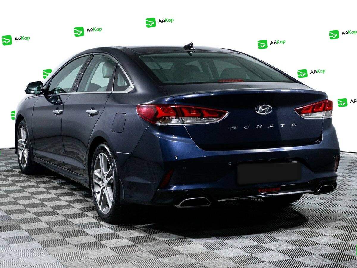Hyundai Sonata с пробегом — 2017 год. Фото: #6