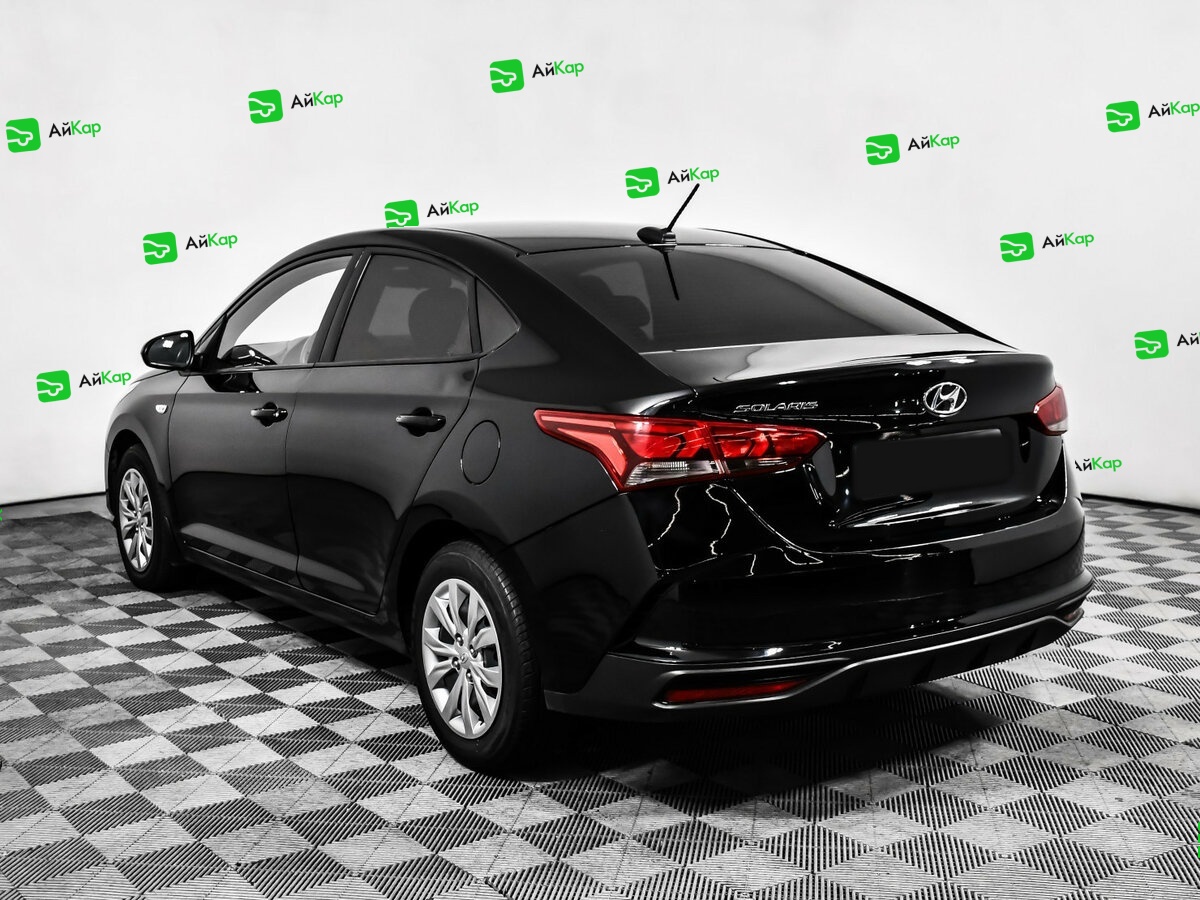 Hyundai Solaris с пробегом — 2021 год. Фото: #6