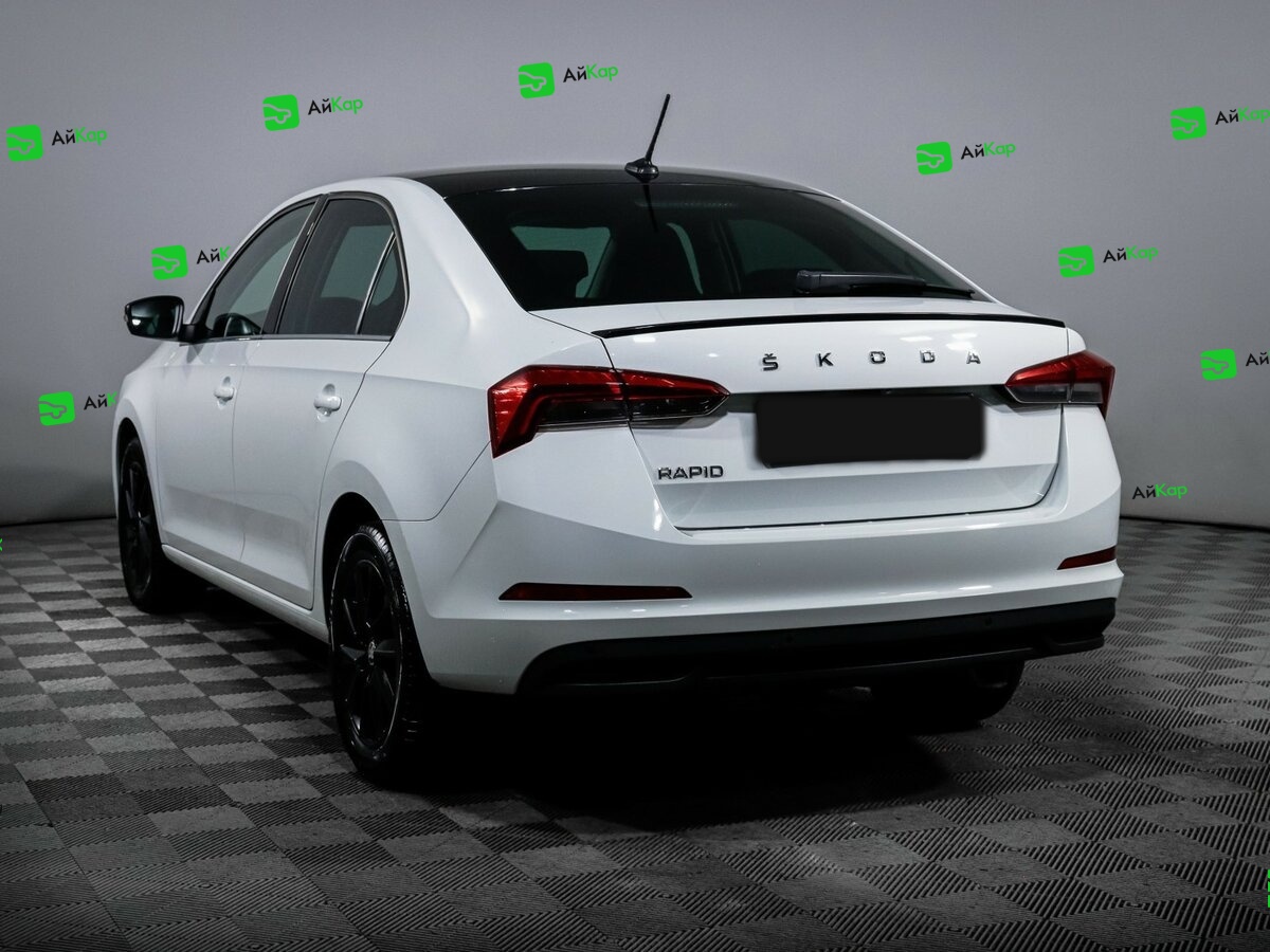 Skoda Rapid с пробегом — 2021 год. Фото: #5