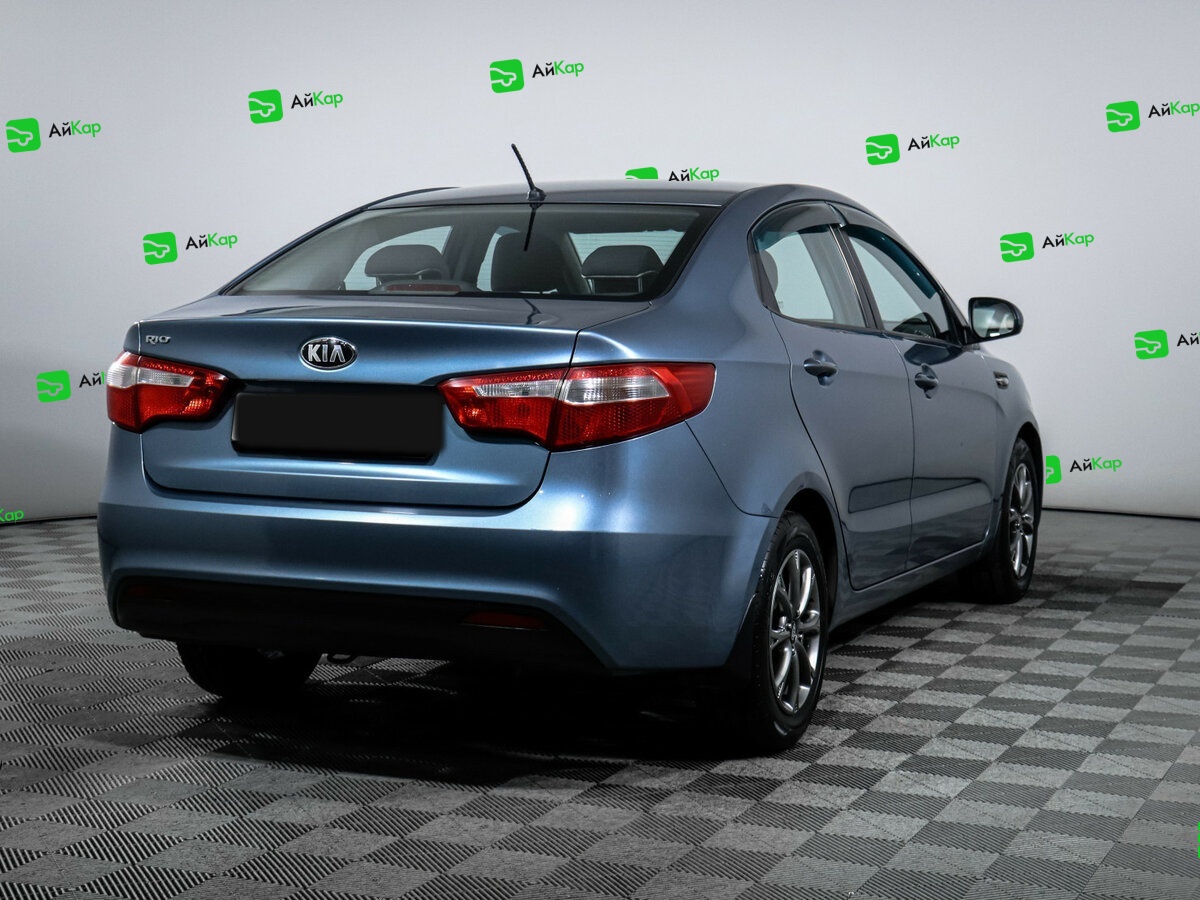 Kia Rio с пробегом — 2013 год. Фото: #3
