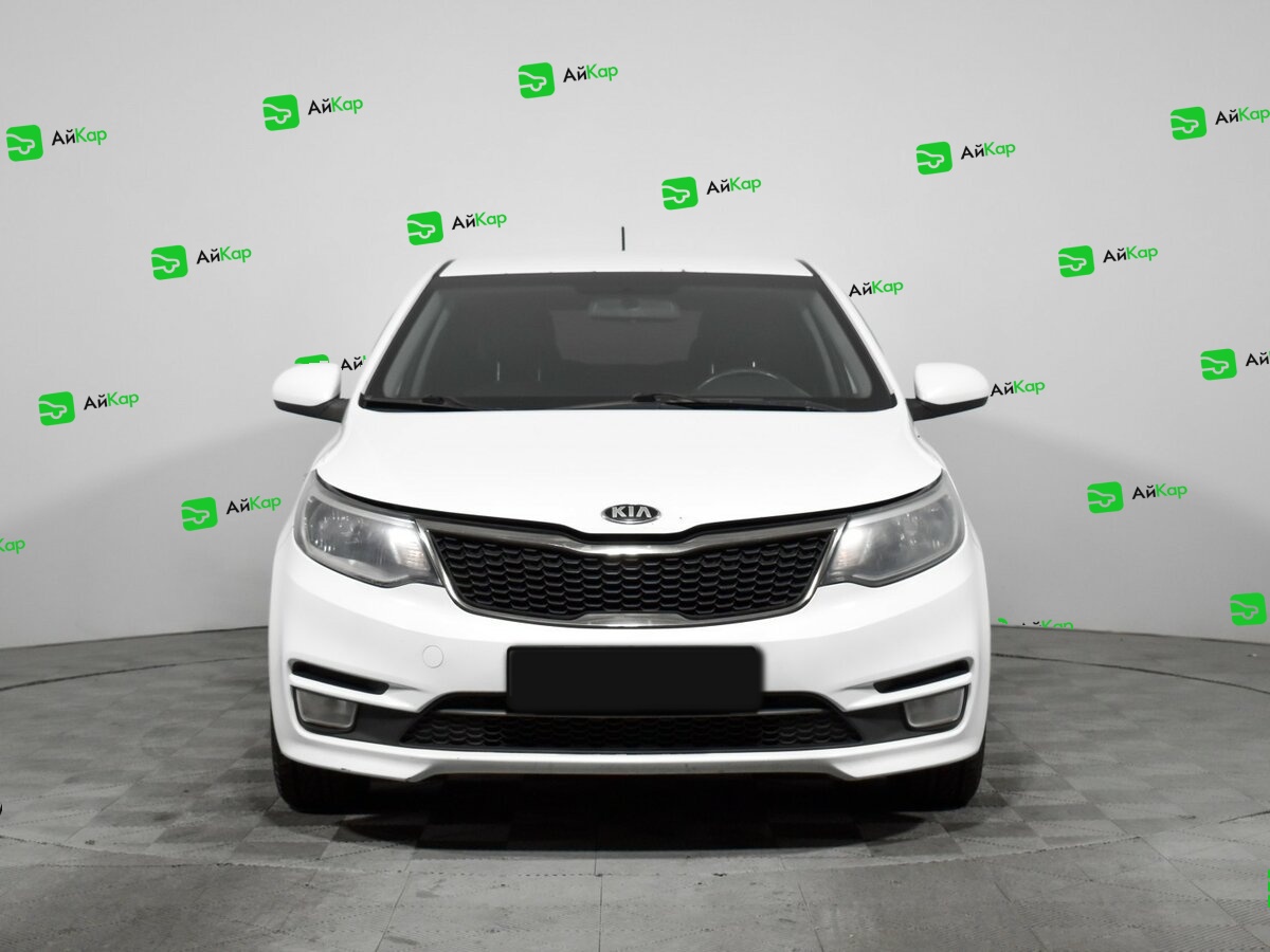 Kia Rio с пробегом — 2016 год. Фото: #1