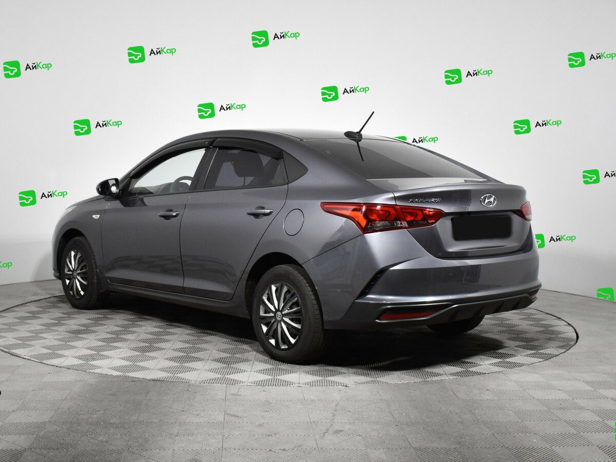 Hyundai Solaris с пробегом — 2021 год. Фото: #6