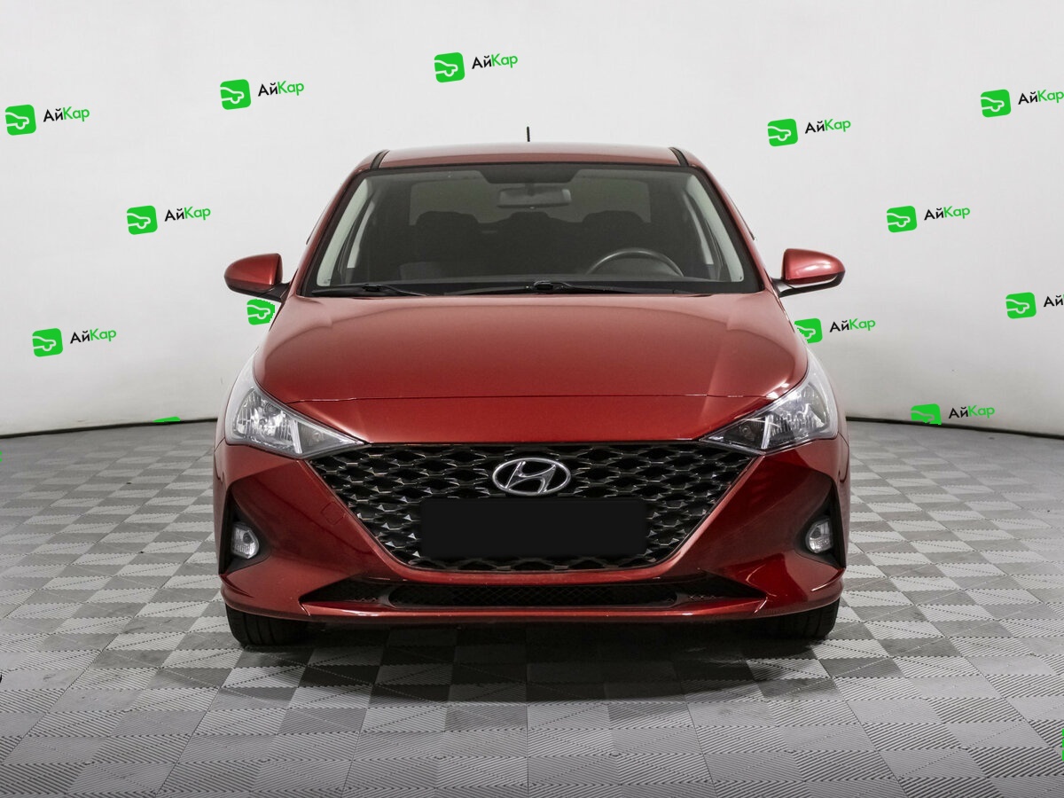 Hyundai Solaris с пробегом — 2021 год. Фото: #1