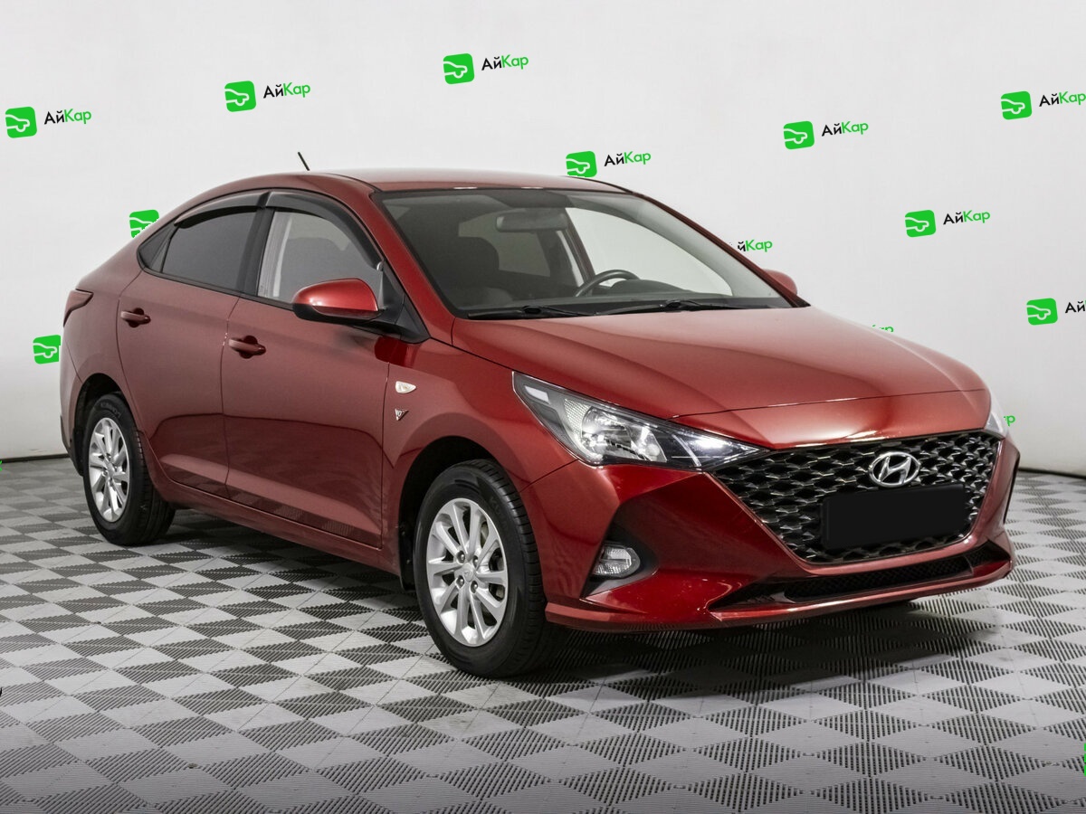 Hyundai Solaris с пробегом — 2021 год. Фото: #2