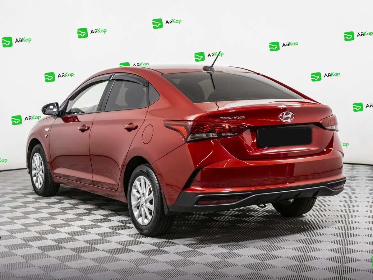 Hyundai Solaris с пробегом — 2021 год. Фото: #6