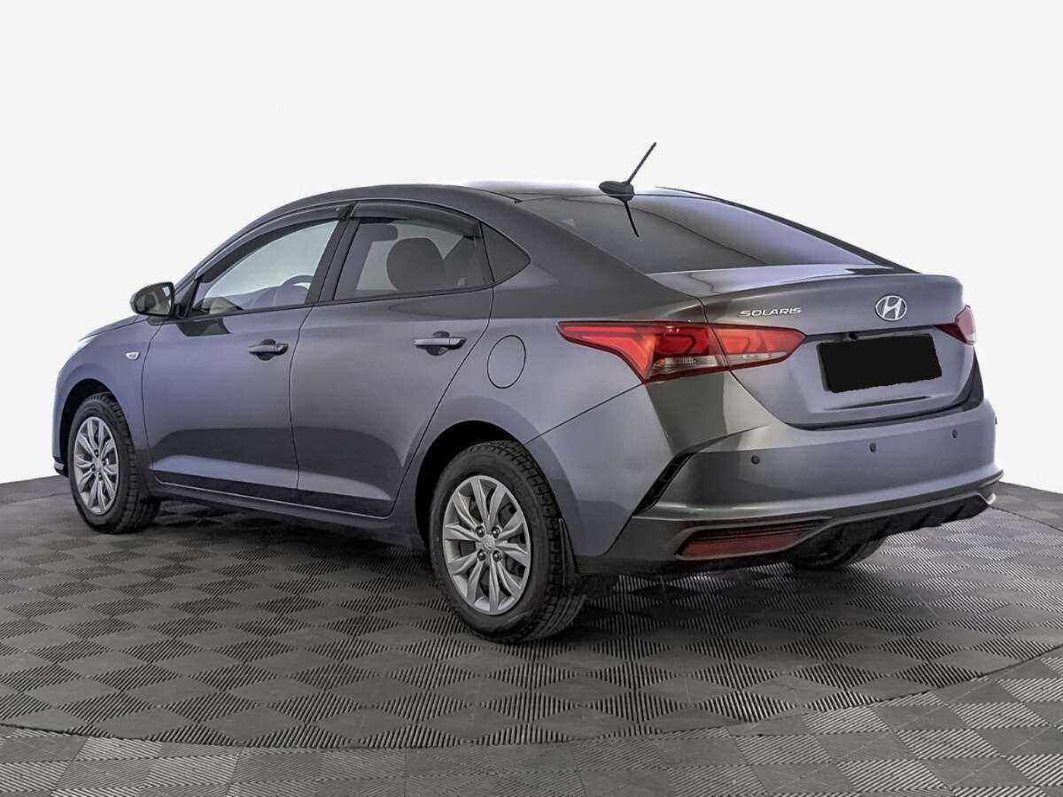 Hyundai Solaris с пробегом — 2021 год. Фото: #6