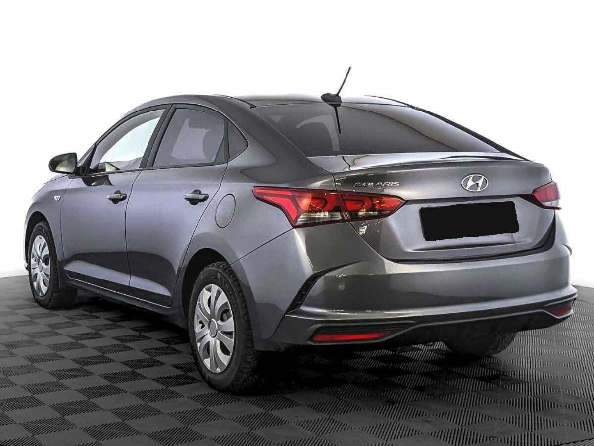 Hyundai Solaris с пробегом — 2021 год. Фото: #6